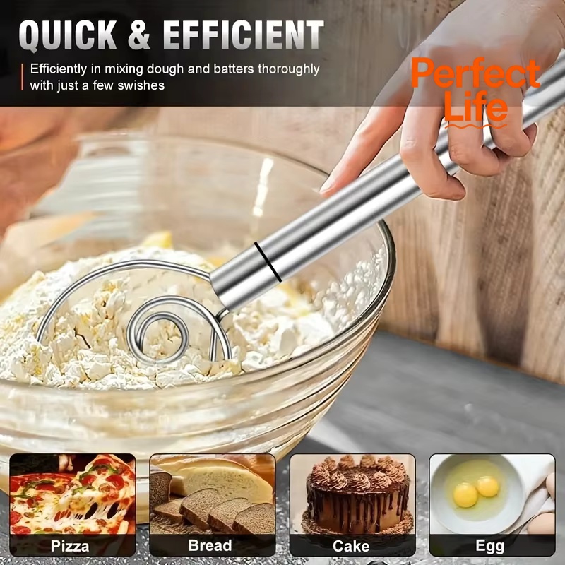 Deegmixer Roestvrij staal Hand - Danish Pancake Pan recensie en prijs